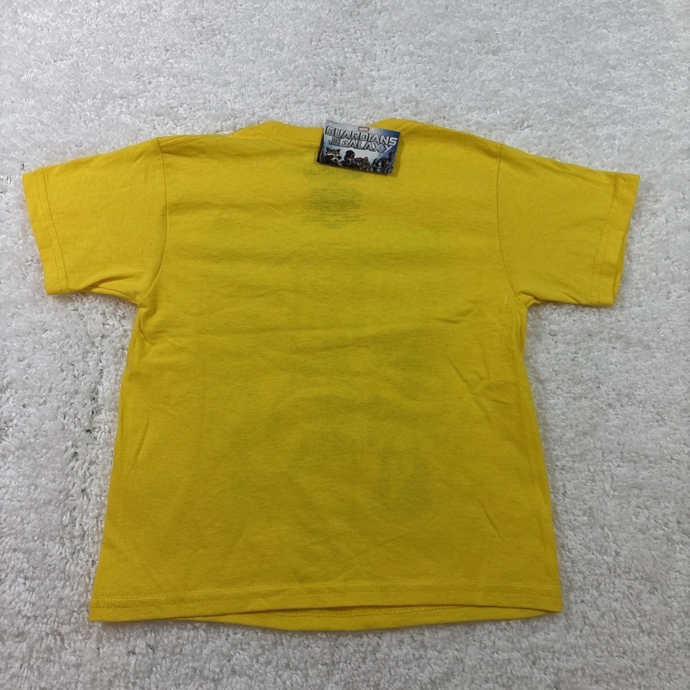 Marvel Yellow Guardians Of The Galaxy Children's T Shirt - Picture 6 of 6